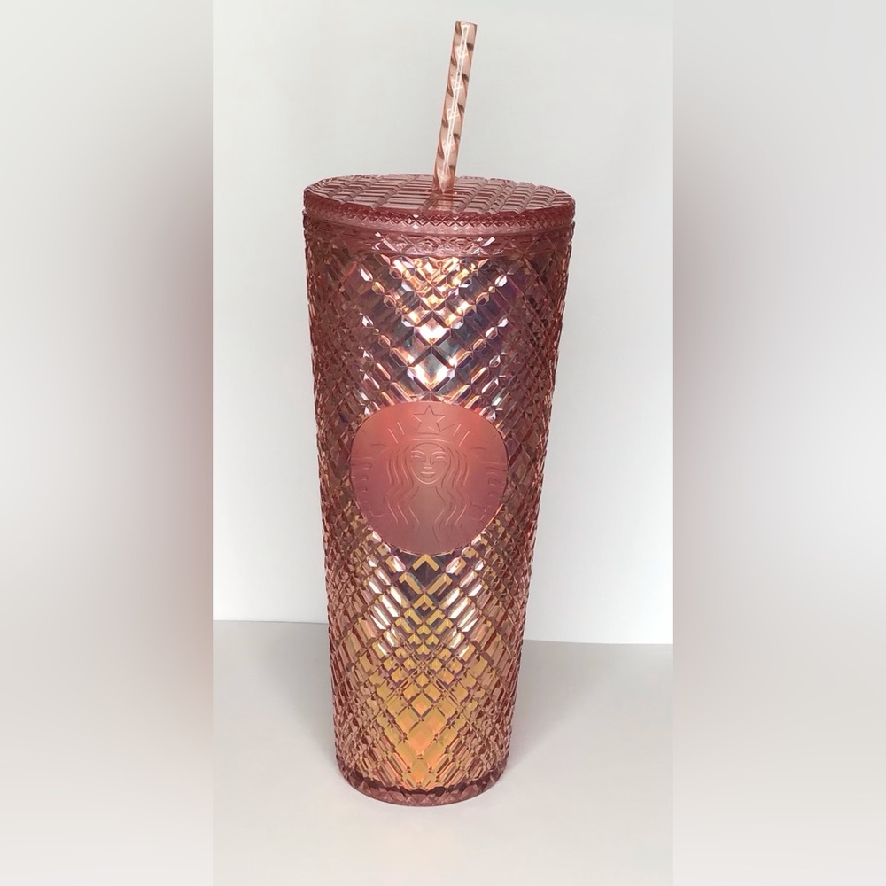 2022 Starbucks Studded "Pink Lemonade" Venti Tumbler w/Straw